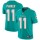 Nike Dolphins #11 DeVante Parker Aqua Green Team Color Men's Stitched NFL Vapor Untouchable Limited Jersey
