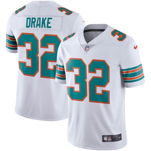 Nike Dolphins #32 Kenyan Drake White Men's Alternate Stitched NFL Vapor Untouchable Limited Jersey