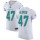 Nike Dolphins #47 Kiko Alonso White Men's Stitched NFL Vapor Untouchable Elite Jersey