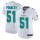 Women's Dolphins #51 Mike Pouncey White Stitched NFL Vapor Untouchable Limited Jersey