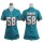 Women's Dolphins #58 Karlos Dansby Aqua Green Team Color Stitched NFL Elite Jersey
