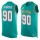 Nike Dolphins #90 Charles Harris Aqua Green Team Color Men's Stitched NFL Limited Tank Top Jersey
