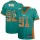 Women's Dolphins #91 Cameron Wake Aqua Green Team Color Stitched NFL Elite Drift Jersey