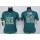 Women's Dolphins #91 Cameron Wake Aqua Green Team Color Stitched NFL Elite Strobe Jersey