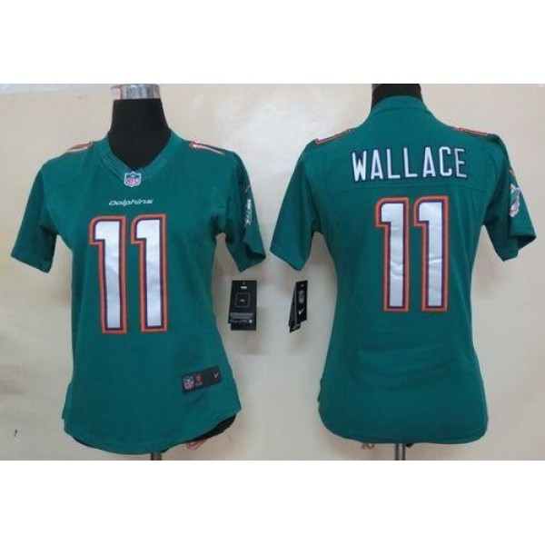 Women's Dolphins #97 Jordan Phillips Aqua Green Team Color Stitched NFL New Elite Jersey