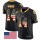 Nike Vikings #14 Stefon Diggs Black Men's Stitched NFL Limited Rush USA Flag Jersey