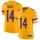 Nike Vikings #14 Stefon Diggs Gold Men's Stitched NFL Limited Inverted Legend Jersey