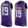 Nike Vikings #19 Adam Thielen Purple Team Color Men's Stitched NFL Limited Tank Top Jersey