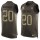 Nike Vikings #20 Mackensie Alexander Green Men's Stitched NFL Limited Salute To Service Tank Top Jersey