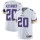 Nike Vikings #20 Mackensie Alexander White Men's Stitched NFL Vapor Untouchable Limited Jersey