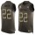 Nike Vikings #22 Harrison Smith Green Men's Stitched NFL Limited Salute To Service Tank Top Jersey