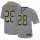 Nike Vikings #28 Adrian Peterson Lights Out Grey Men's Stitched NFL Elite Jersey