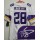 Nike Vikings #28 Adrian Peterson White Men's Stitched NFL Elite Autographed Jersey