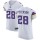 Nike Vikings #28 Adrian Peterson White Men's Stitched NFL Vapor Untouchable Elite Jersey