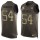 Nike Vikings #54 Eric Kendricks Green Men's Stitched NFL Limited Salute To Service Tank Top Jersey