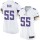 Women's Vikings #55 Anthony Barr White Stitched NFL Elite Jersey