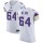 Nike Vikings #64 Josh Kline White Men's Stitched NFL Vapor Untouchable Elite Jersey