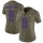 Women's Vikings #8 Sam Bradford Olive Stitched NFL Limited 2017 Salute to Service Jersey