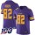 Nike Vikings #82 Kyle Rudolph Purple Men's Stitched NFL Limited Rush 100th Season Jersey