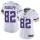 Women's Vikings #82 Kyle Rudolph White Stitched NFL Vapor Untouchable Limited Jersey