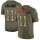 New England Patriots #11 Julian Edelman Men's Nike 2019 Olive Camo Salute To Service Limited NFL Jersey