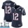 Women's Patriots #12 Tom Brady Navy Blue Team Color Super Bowl LII Stitched NFL Vapor Untouchable Limited Jersey