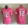 Women's Patriots #12 Tom Brady Pink Stitched NFL Elite Bubble Gum Jersey