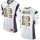 Nike Patriots #12 Tom Brady White Men's Stitched NFL New Elite Gold Jersey