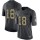 Nike Patriots #18 Matt Slater Black Men's Stitched NFL Limited 2016 Salute To Service Jersey
