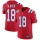 Nike Patriots #18 Matt Slater Red Alternate Men's Stitched NFL Vapor Untouchable Limited Jersey