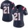 Women's Patriots #21 Malcolm Butler Navy Blue Stitched NFL Limited Rush Jersey