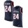 Nike Patriots #24 Stephon Gilmore Navy Blue Team Color Men's Stitched NFL Limited Rush Tank Top Jersey