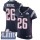 Nike Patriots #26 Sony Michel Navy Blue Team Color Super Bowl LIII Bound Men's Stitched NFL Vapor Untouchable Elite Jersey