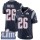 Nike Patriots #26 Sony Michel Navy Blue Team Color Super Bowl LIII Bound Men's Stitched NFL Vapor Untouchable Limited Jersey