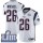 Nike Patriots #26 Sony Michel White Super Bowl LIII Bound Men's Stitched NFL Vapor Untouchable Limited Jersey