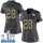 Women's Patriots #28 James White Black Super Bowl LII Stitched NFL Limited 2016 Salute to Service Jersey