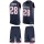 Nike Patriots #28 James White Navy Blue Team Color Men's Stitched NFL Limited Tank Top Suit Jersey