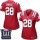 Women's Patriots #28 James White Red Alternate Super Bowl LI Champions Stitched NFL Elite Jersey