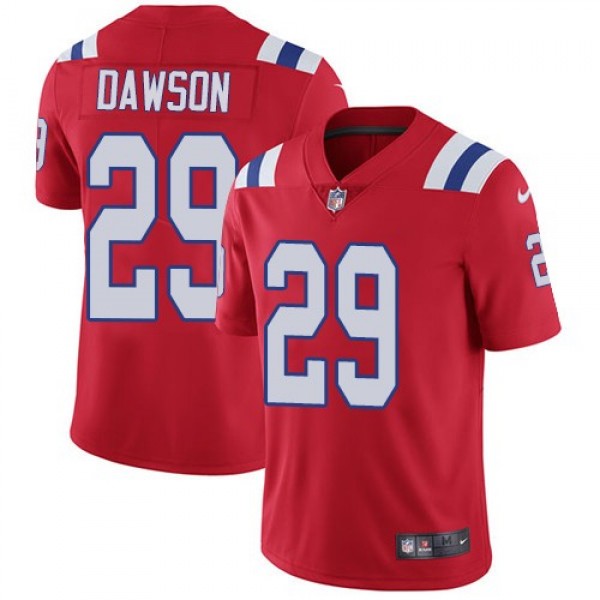 Nike Patriots #29 Duke Dawson Red Alternate Men's Stitched NFL Vapor Untouchable Limited Jersey