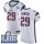 Nike Patriots #29 Duke Dawson White Super Bowl LIII Bound Men's Stitched NFL Vapor Untouchable Elite Jersey