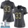 Women's Patriots #33 Dion Lewis Black Super Bowl LII Stitched NFL Limited 2016 Salute to Service Jersey