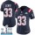 Women's Patriots #33 Dion Lewis Navy Blue Super Bowl LII Stitched NFL Limited Rush Jersey