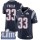 Nike Patriots #33 Kevin Faulk Navy Blue Team Color Super Bowl LIII Bound Men's Stitched NFL Vapor Untouchable Limited Jersey