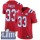 Nike Patriots #33 Kevin Faulk Red Alternate Super Bowl LIII Bound Men's Stitched NFL Vapor Untouchable Limited Jersey