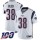 Nike Patriots #38 Brandon Bolden White Men's Stitched NFL 100th Season Vapor Limited Jersey