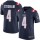 Nike Patriots #4 Jarrett Stidham Navy Blue Men's Stitched NFL Limited Rush Jersey