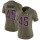 Women's Patriots #45 Donald Trump Olive Stitched NFL Limited 2017 Salute to Service Jersey