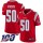 Nike Patriots #50 Chase Winovich Red Men's Stitched NFL Limited Inverted Legend 100th Season Jersey