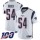 Nike Patriots #54 Tedy Bruschi White Men's Stitched NFL 100th Season Vapor Limited Jersey