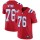 Nike Patriots #76 Isaiah Wynn Red Alternate Men's Stitched NFL Vapor Untouchable Limited Jersey
